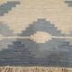 Scandinavian carpet "rollakan" in wool 1960