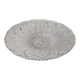 Chiseled glass dish