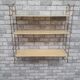 Extended  3 levels gold metal. 59 Width (cm): 68Hauteur (cm)