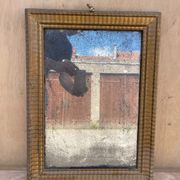 Mirror period louis XVI late eighteenth hau 60 x 44 cm