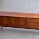Enfilade scandinave vintage en palissandre 1960