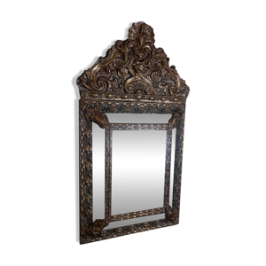 Miroir coussin en cuivre