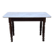 Wood and marble bistro table