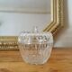 Vintage glass candy box from Reims