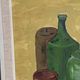 Original Oil on Panel "Still Life" by S. Jesso, Signed, Vintage & Framed 43×49cm