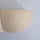 Textured ceramic corner bubble wall lamp, 1970s