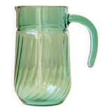 Turquoise pitcher - made in France