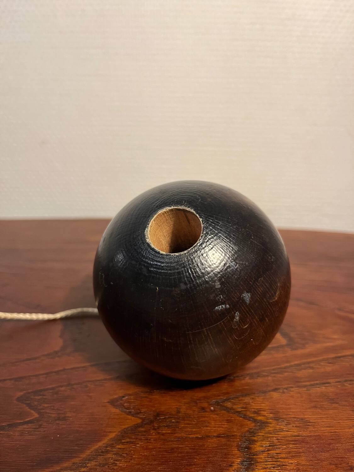 Wooden cup and ball game from the 60s