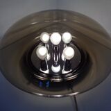 Large glass ceiling light from Limburg, 1960s