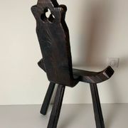 Brutalist pair of chairs