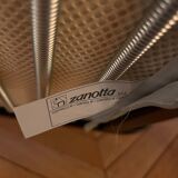 Zanotta gray leather armchair