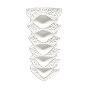 Vase en porcelaine biscuit