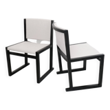 Pair of modernist chairs
