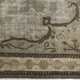 Handknotted Home Living Vintage Turkish Rug sku v-52