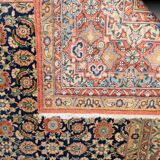 Iran GHOUM oriental rug - : 3.33 X 2.35 Meters -