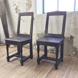 Pair chairs Lorraine
