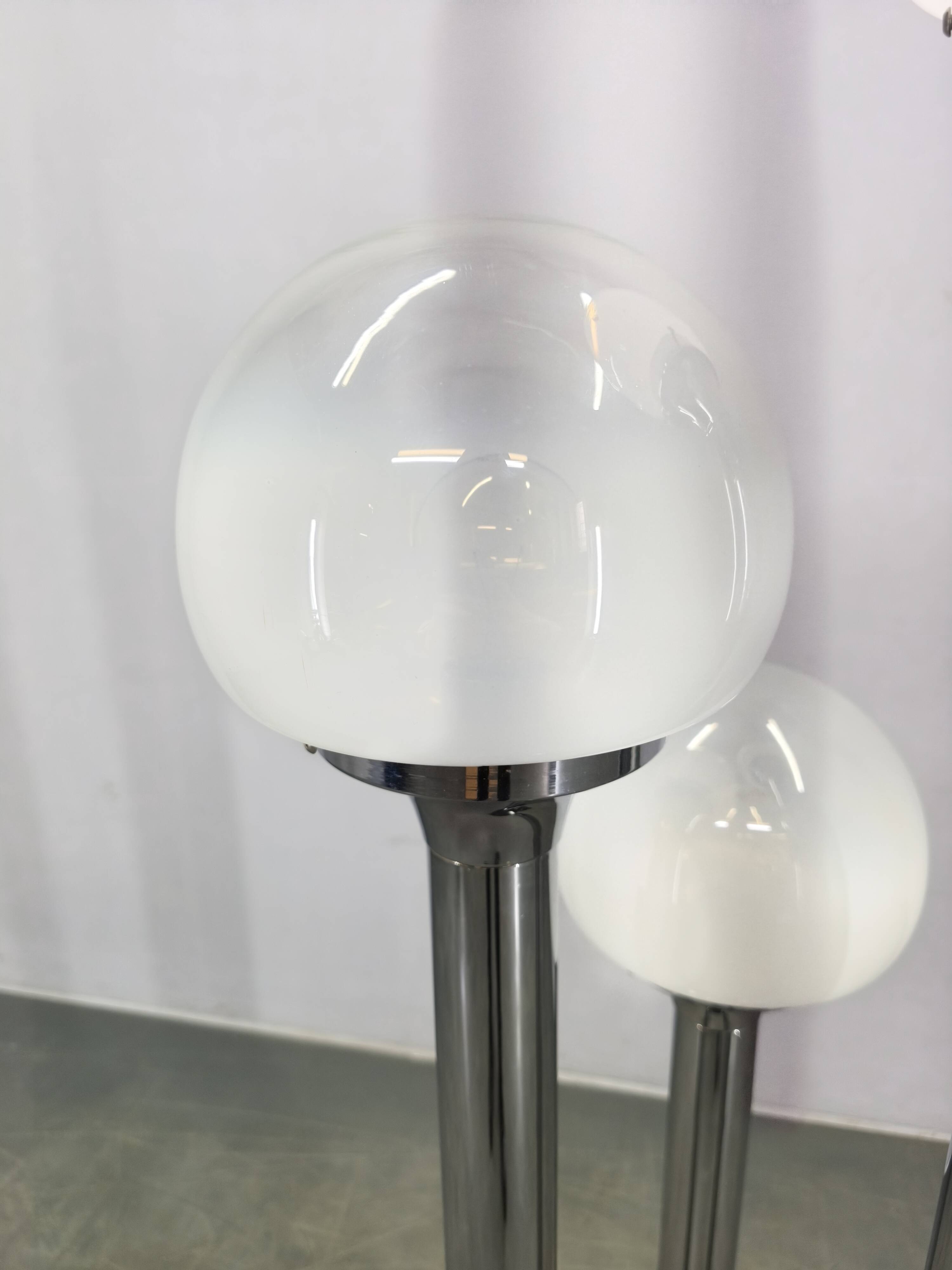 Carlo Nason Floor Lamp for Mazzega, Murano Glass, Italy 1970s