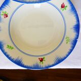 4 deep plates Gien model Bagatelle 210746