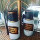 Two old pharmacy jars