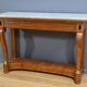Console en Ronce de Noyer, époque Restauration – Début XIXe