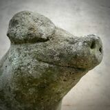 Concrete garden pig