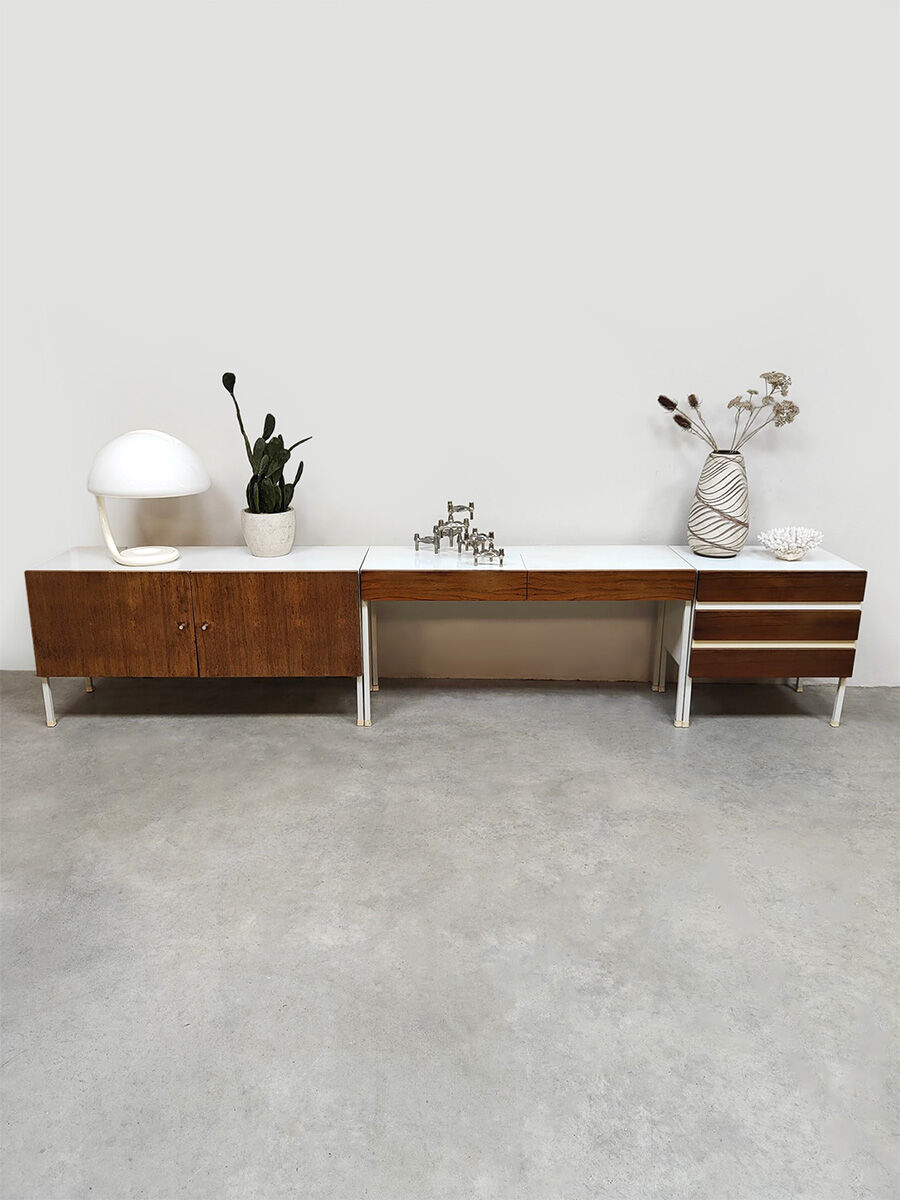 Vintage sideboard cabinet dressing table 'Two tone'