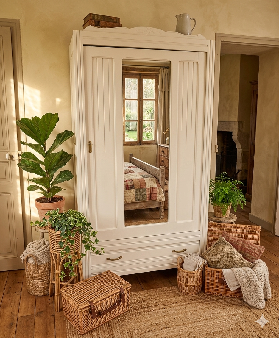 Parisian Art Deco wardrobe