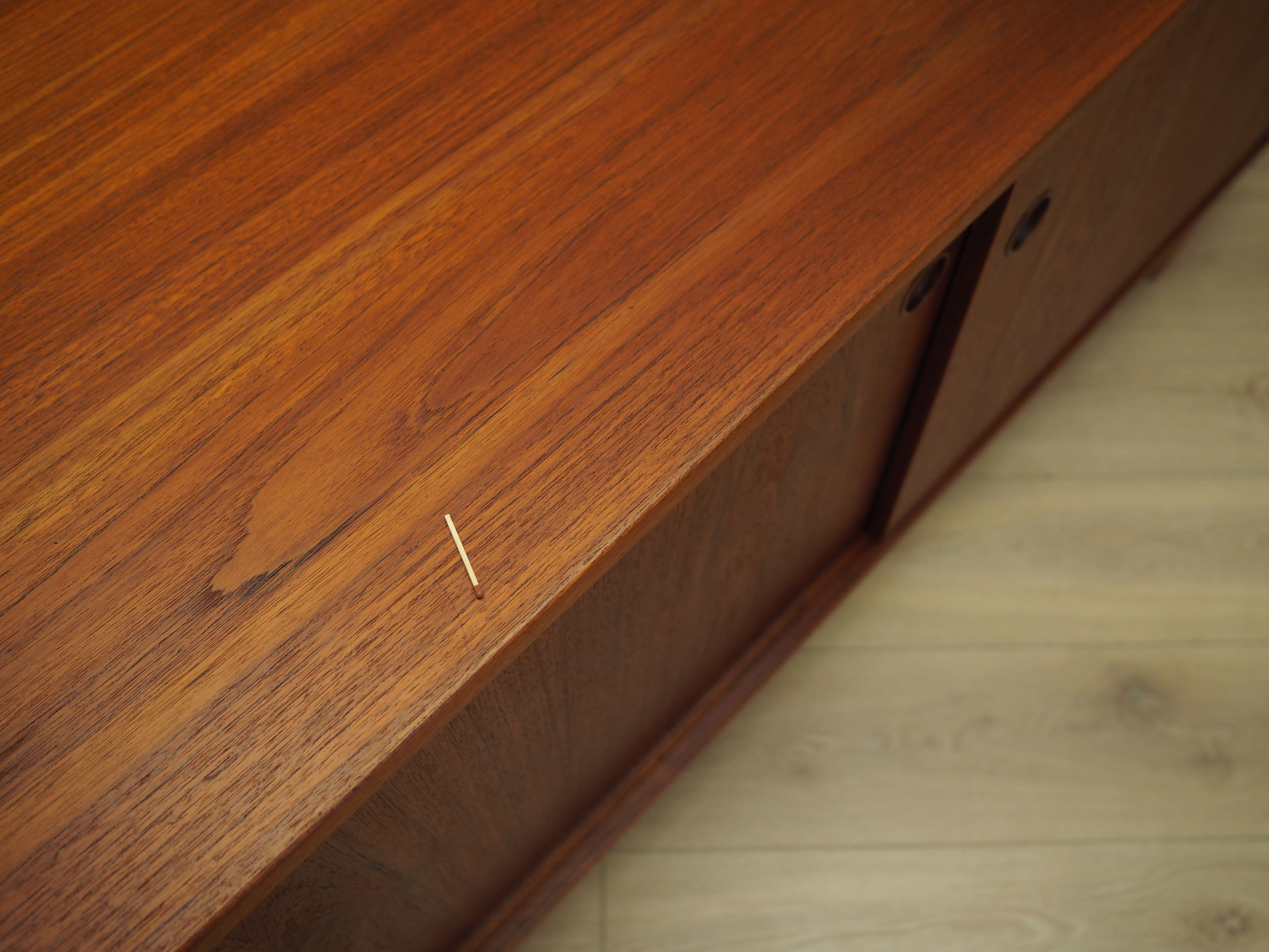Teak cabinet, Danish design, 1970s, production: Denmark