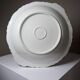 Large hollow serving dish, fine white Limoges porcelain, vintage/antique