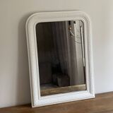 Louis Philippe white mirror, late 19th century