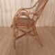 Rattan lounge set and vintage sofa