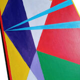 Geometric modernist painting