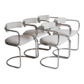 Set of 5 armchairs by Renato Zevi