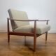Vintage lounge chair in teak by Carl Straub, 1960
