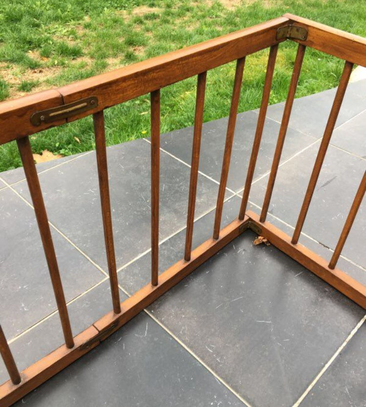 Wooden playground for baby