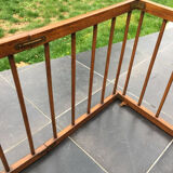 Wooden playground for baby