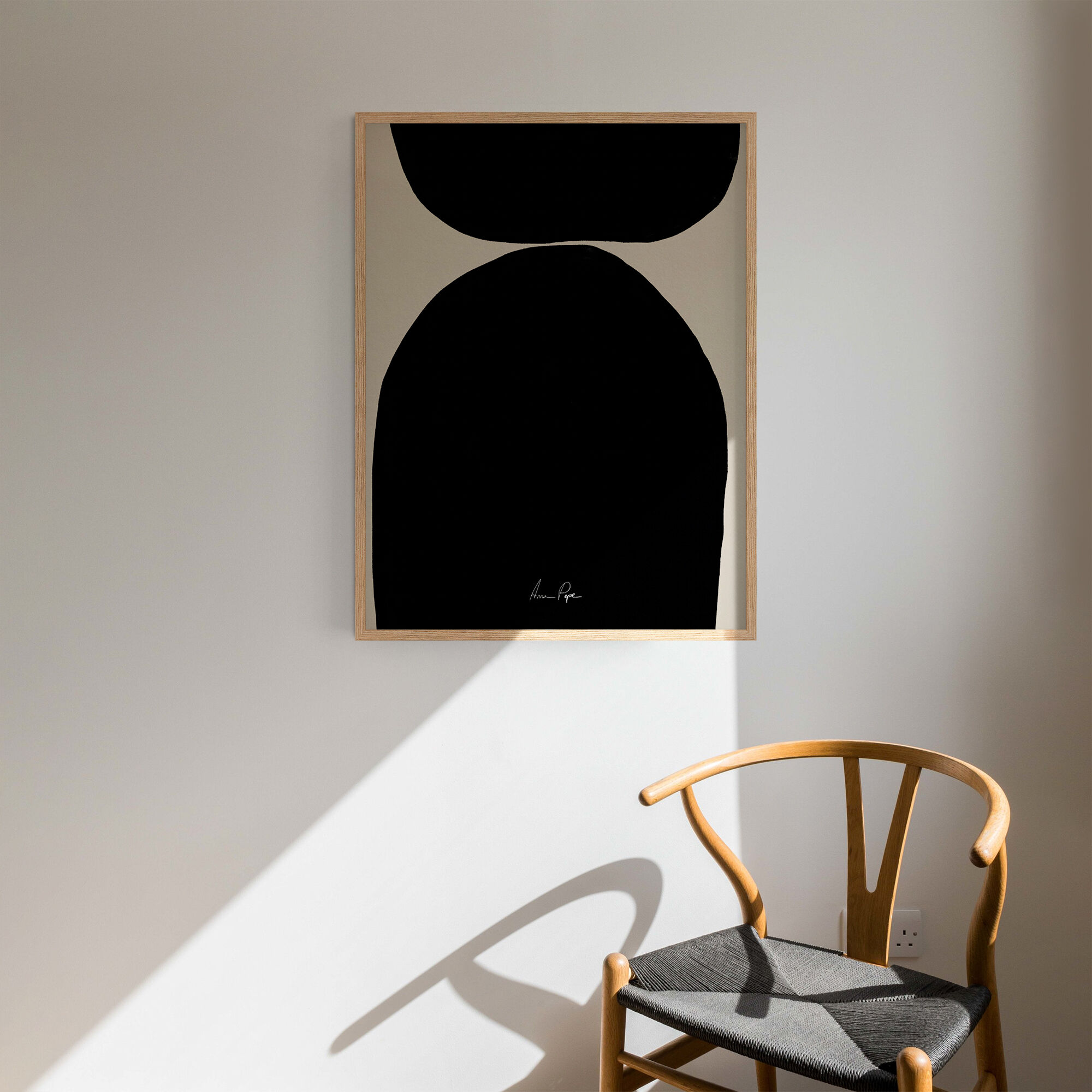 Abstract giclee art print, 50x70cm