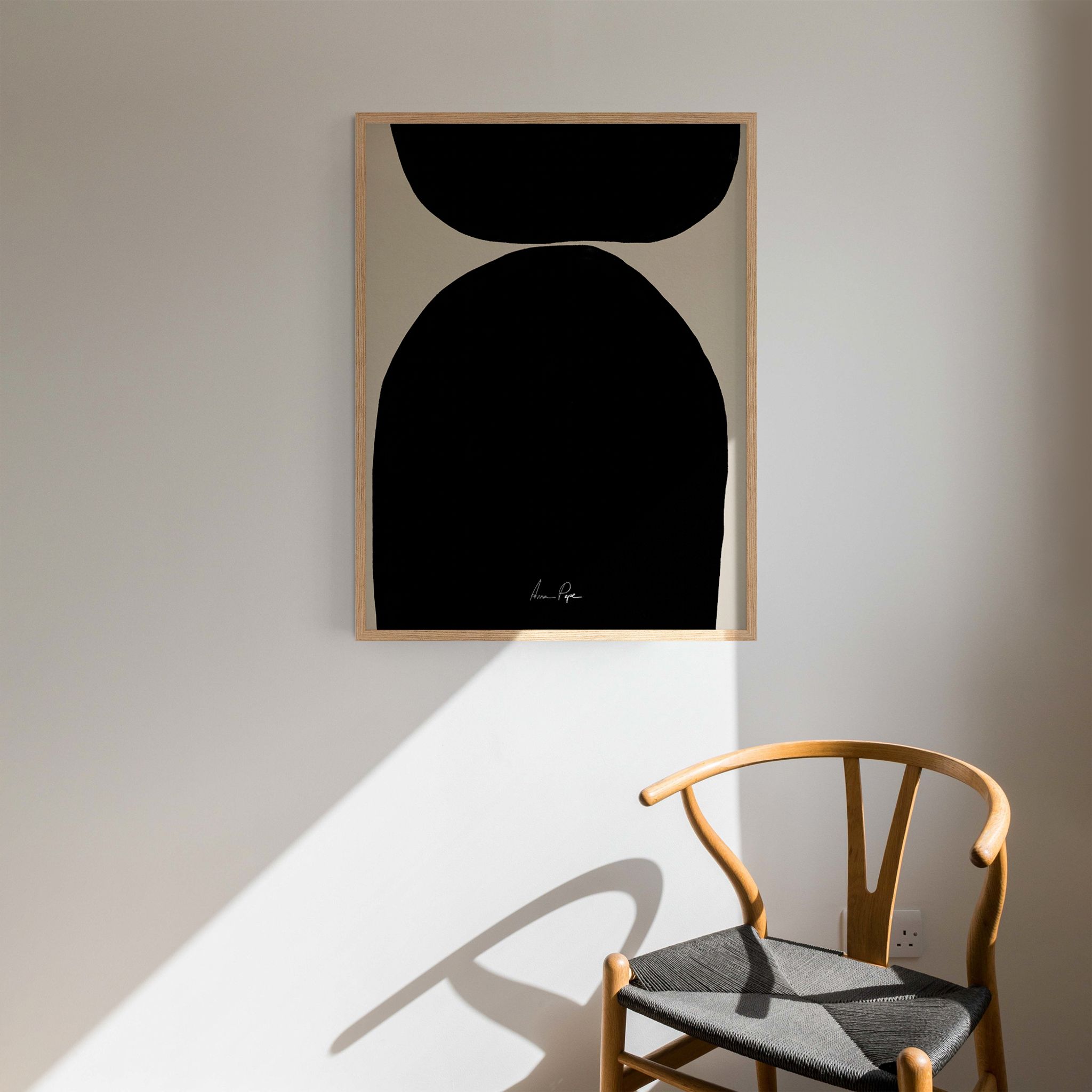 Abstract giclee art print, 50x70cm