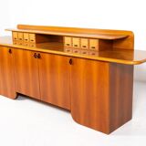 Mid-Century "Seven" Credenza by Luigi Saccardo for Gasparello, Italy ( Top part is not attached)