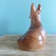 Saint Clement earthenware dog