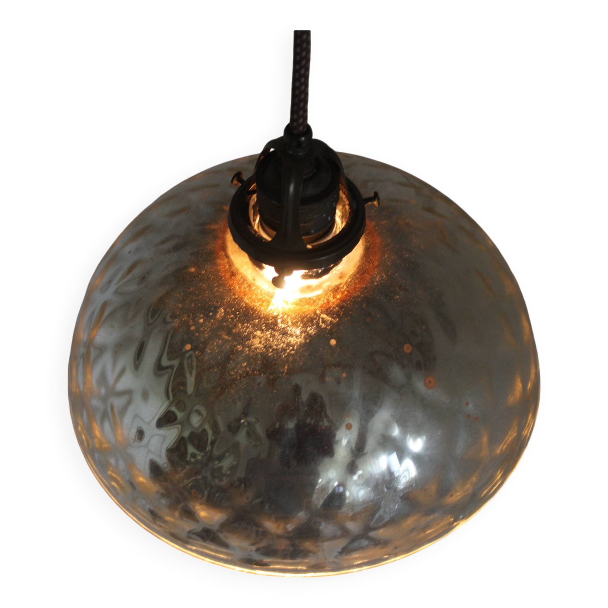 Early 20th Century “Mercury Glas” Pendant, Europe