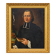 Important portrait 18th century - Philippe Roux, Priest in Périgord - Dated 1751