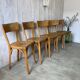 Série de 5 chaises Baumann