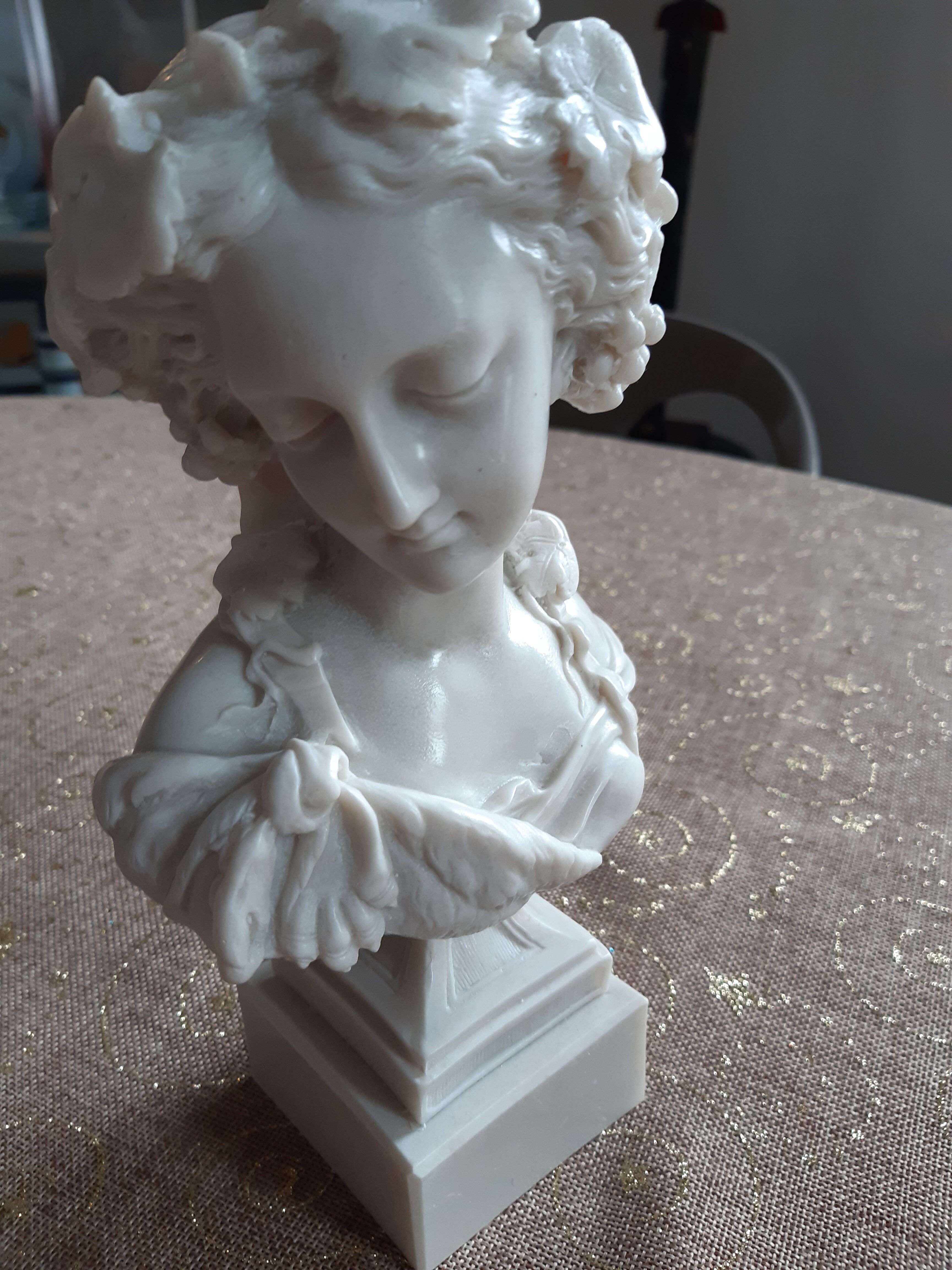 Marble bust