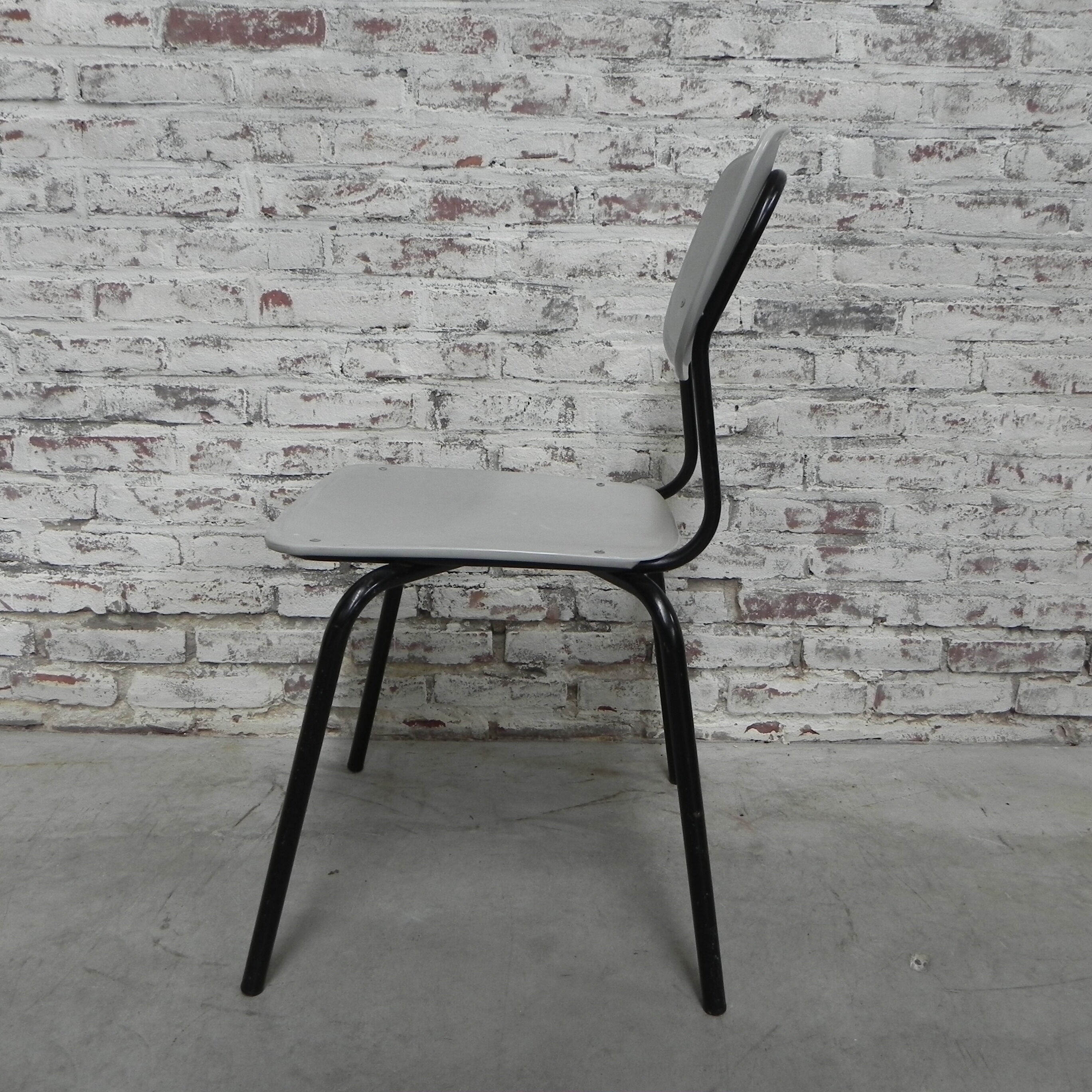 Vintage chair in gray