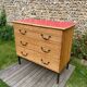Vintage rattan chest of drawers 1950-60