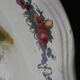 Fruit bowl, earthenware compote dish DIGOIN SARREGUEMINES H. LOUX.