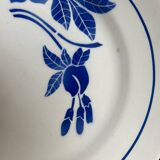 Set of 4 old Limoges flat plates