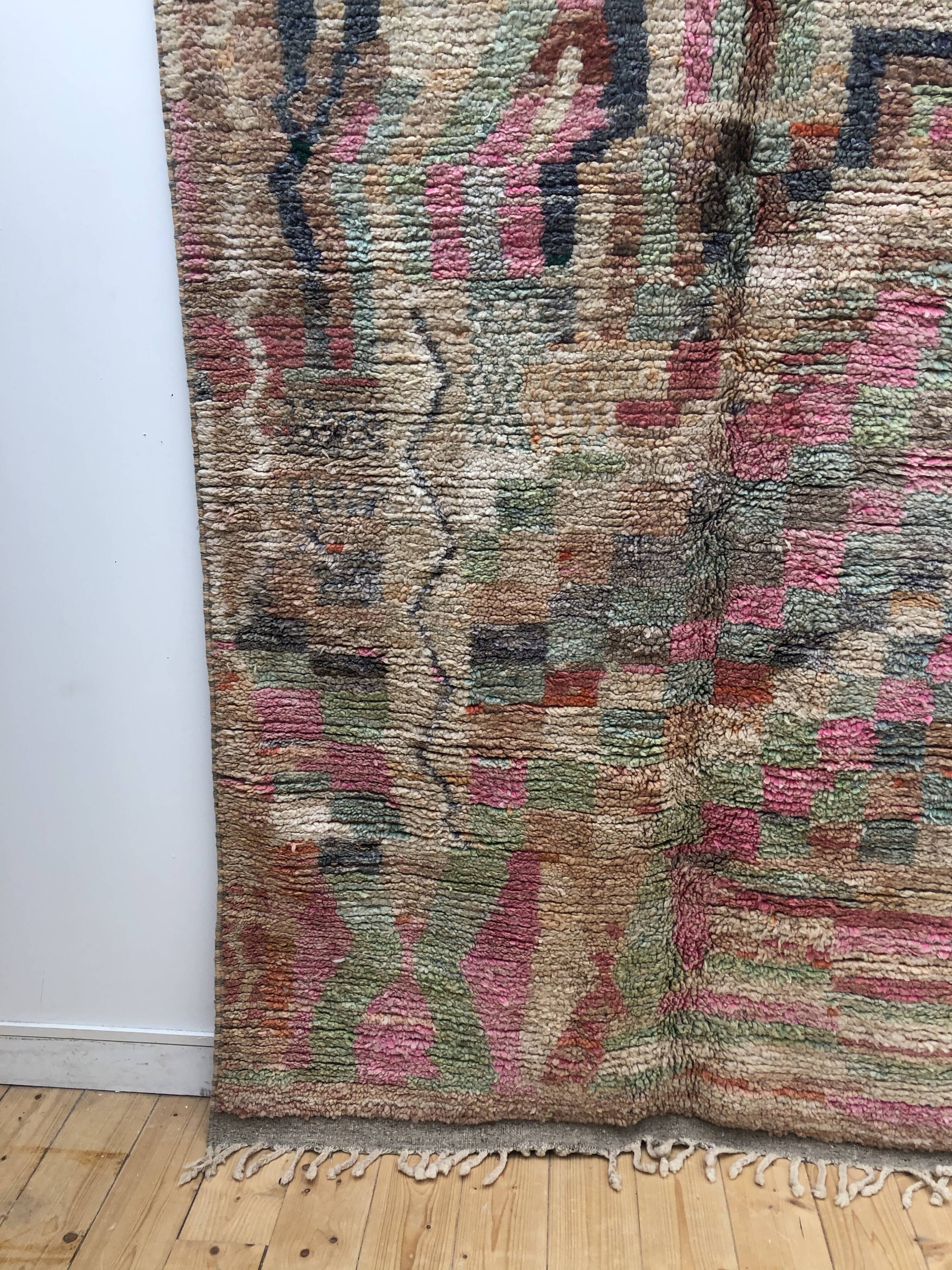 Moroccan Berber rug Boujaad 2.66x1.5m