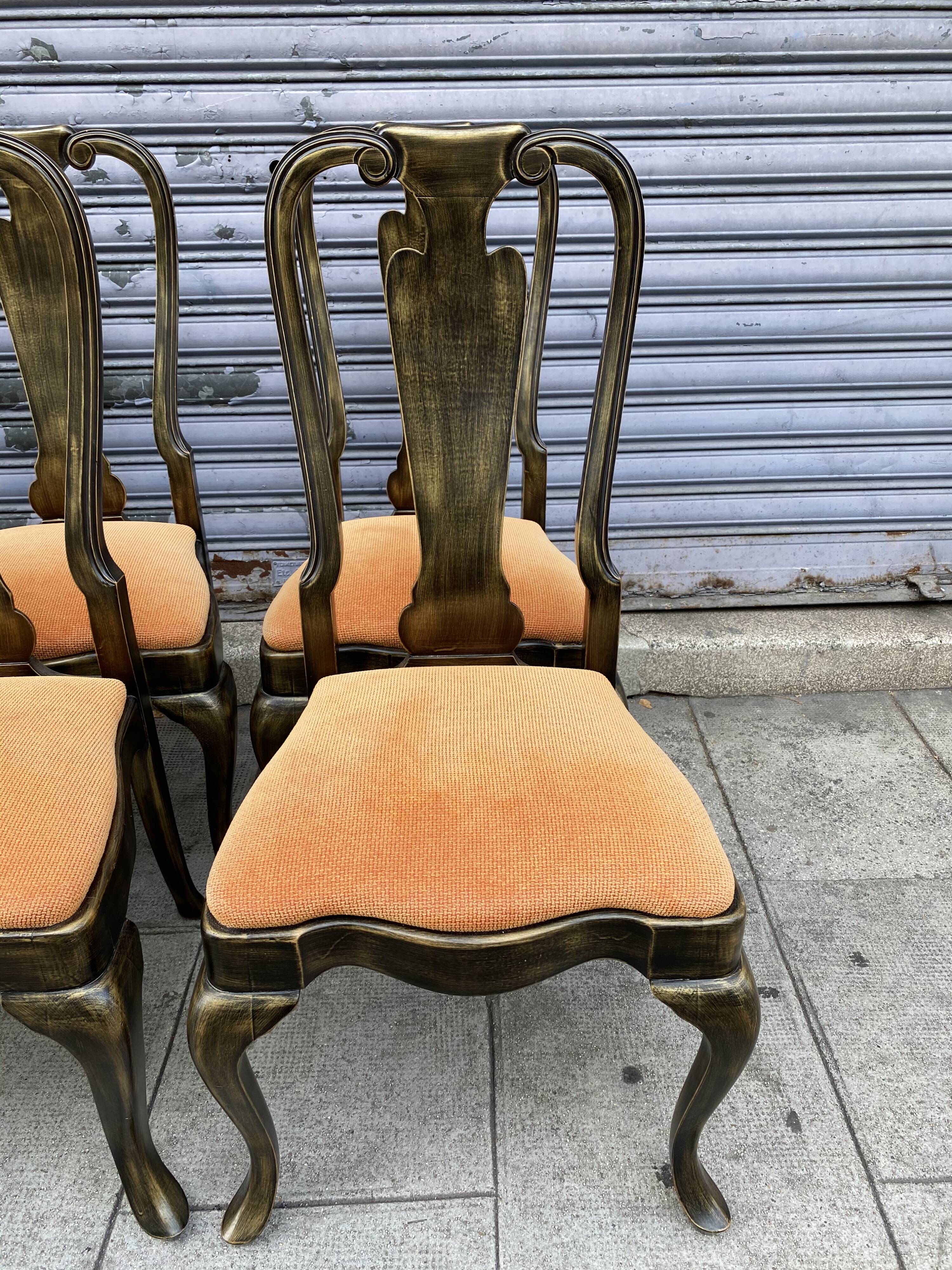 Set of 6 chairs in lasca